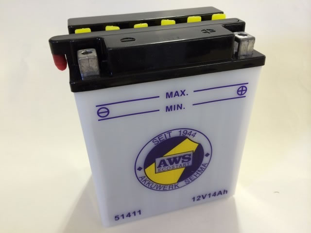 12V 14Ah 12N14-3A, YB14L-A2 - 51411